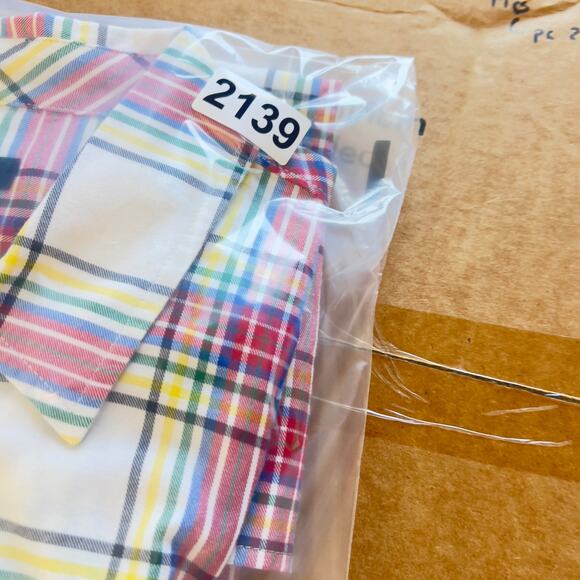 Talbots Button Shirt Woman's Small Long Sleeve Multi Color Plaid All Cotton - Picture 11 of 11